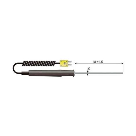 B-B-Thermo-Technik Sonda de temperatura -50 a +600 °C