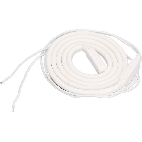 Câble chauffant pour tuyaux, Protection contre le gel de l'eau domestique, auto-régulation, étanche, économie d'énergie, 1 mètre, caoutchouc de Silicone, ac 220v, 40W (1/5)