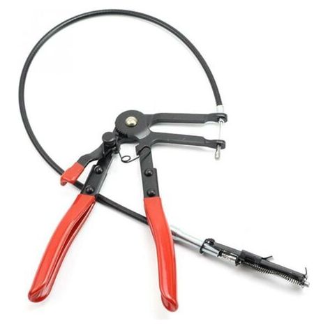 Pince a Collier en Acier au ChromeVanadium 620mm Fil Flexible Longue Portée Anti-corrosion Câble de Type Flexible Pinces Antirouille Anti-usure pour Pipeline Tuyau Réparation de Voiture (1/5)