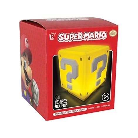 Nintendo Lampada notturna sonora Super Mario multicolore