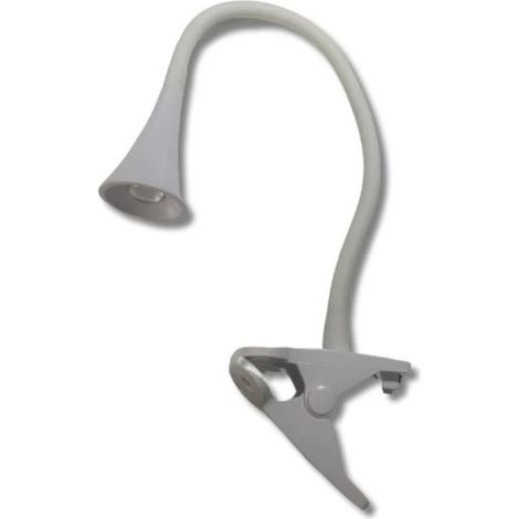 Lampada Da Tavolo Led A Pinza 2,4W Bianco ( Ecova Cod. 83408 )