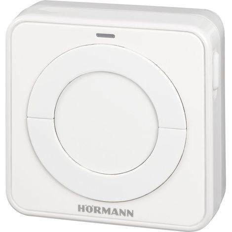 Hörmann – Interrupteur mural sans fil FIT 2-1 BS – Commande 2 moteurs par signal radio – Dimensions 80x80x45 mm – Pour espaces secs