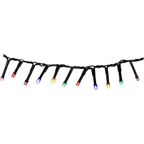 Lichterkette MagicHome Weihnachten Errai, 320 LED mehrfarbig, 8 Funktionen, 230 V, 50Hz, IP44, für außen, Zuleitung 3 m, Beleuchtung, L-11 m (1/3)