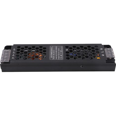 Alimentation à découpage à tension constante 200W pour bandeaux LED, transformateur AC170-260V vers DC12V (1/5)