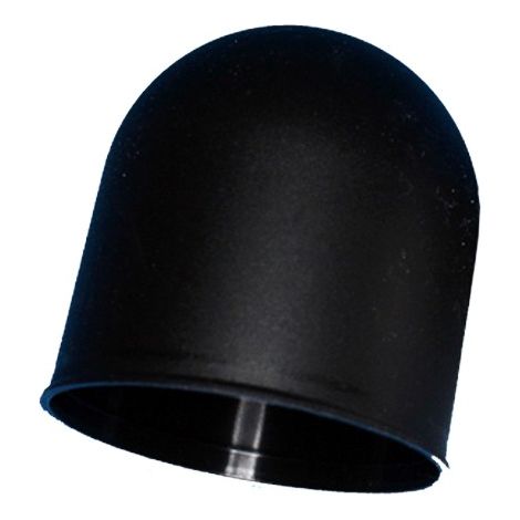 Schwarzer Deckenbaldachin Ø7,5cm