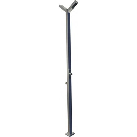Douche de jardin Astralpool 59778 acier inoxydable 210 cm hauteur