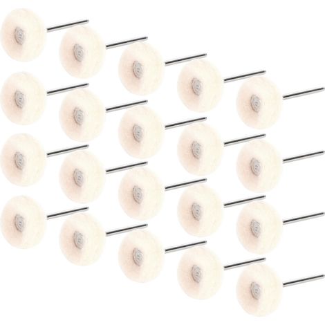 Packung mit 20 Polierscheiben (2,35 mm / 0,09 Zoll) zum Schleifen von Ornamenten (1/5)