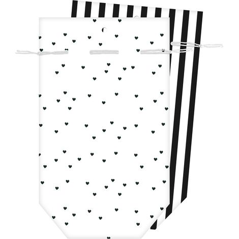 Braun & Company Geschenktasche weiß 13 x 22 cm Geschenkverpackungen