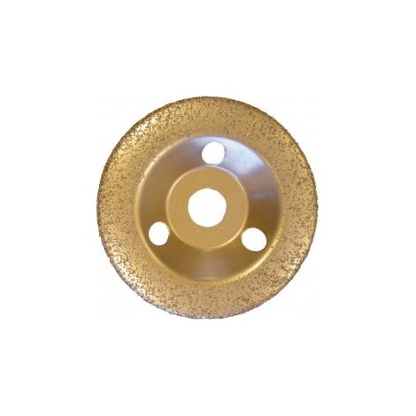 Edma – Disque à lamelles 125 mm – Grain fin 36 – Pour ponçage et polissage sur acier, bois, béton – Carbure de tungstène (1/5)