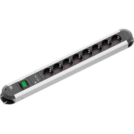 Bachmann PRIMO regleta múltiple negra compacta