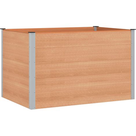 Jardinière surélevée Marron 150 x 100 x 91 cm vidaXL (1/5)