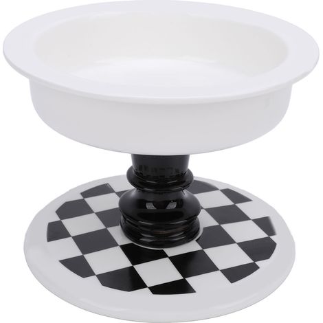Bol surélevé en céramique pour chat, Protection Anti-basculement du cou, nourriture pour animaux de compagnie, eau pour chats et chiens d'intérieur (1/5)