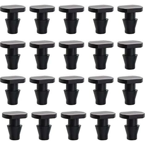 4/7-Zoll-Stecker, 100 Stück Ersatz-Tropfschlauchstecker, Kapillarbewässerungsspitzen, kleines Steckerzubehör für Waschmaschinen und Gartenbewässerung (1/5)