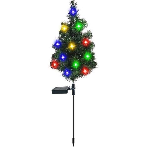 Guirlande Lumineuse Solaire - Guirlande LED Pour Arbre De Noël - Extérieur Jardin Décoration Festive - 1 Pièce (1/5)