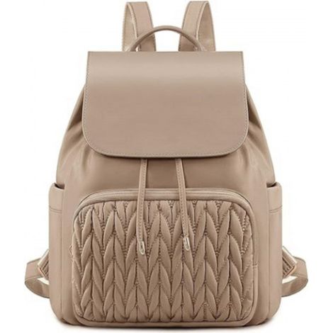 Sac à dos multifonctionnel grande capacité pour femme avec crochet poussette, idéal les voyages. (1/4)