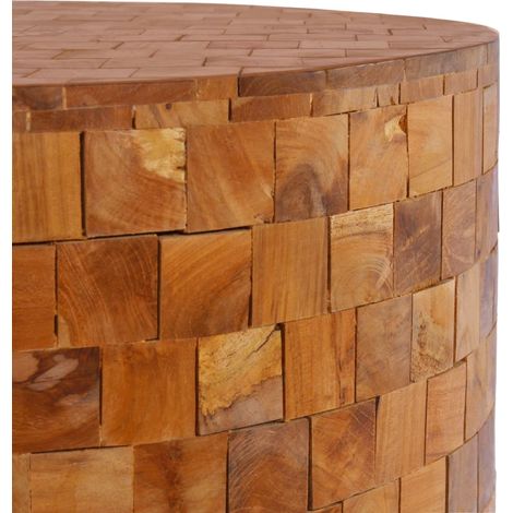 vidaXL Couchtisch 60x60x35 cm aus massivem Teakholz