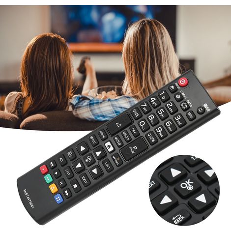 Télécommande universelle pour téléviseurs LG 65UH950V, 49LB550V, 49UH610V, 43LF590V, 49UF640V, 49LF590V (1/5)
