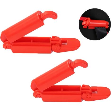 2 PièCes - ceinture sécurité clip, Clip De SièGe De Voiture, pince ceinture de sécurité voiture, Ajusteur De Boucle De Ceinture De SéCurité Pour Enfant, Pour SièGe De Voiture, SièGe D'Enfant (1/5)
