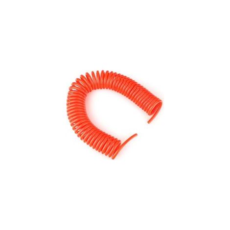 Stück 8 x 5 mm Rückstoß-Pneumatikschlauch, 15 m roter Spiralfederschlauch, Druckluftwerkzeuge (1/5)