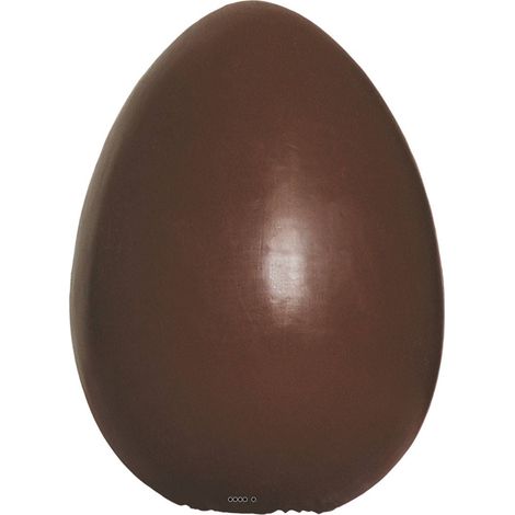 Oeuf chocolat artificiel en Plastique soufflé H 300x200 mm (1/3)