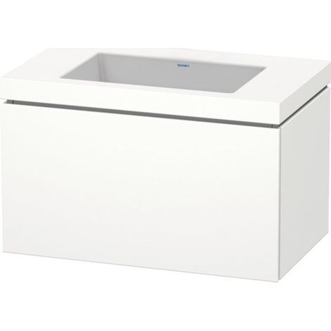 Duravit L-Cube c-bonded Ensemble suspendu, 1 tiroir, sans (1/2)