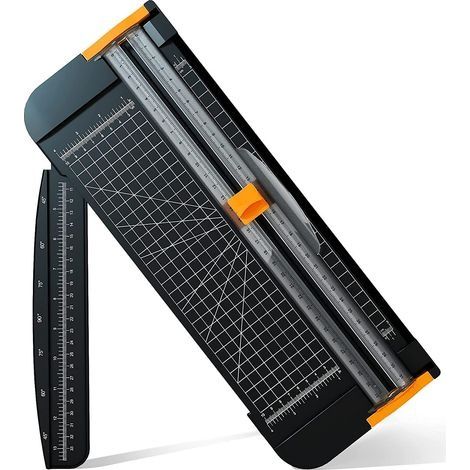12" A4 Cutter, Titanium Cutter avec Auto Photo ou Label/Booklet Cutter pour le bureau/la maison (1/5)