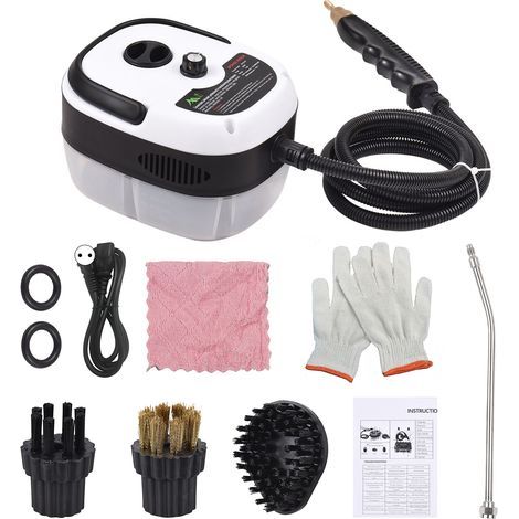 Multifunctional High-Pressure Steam Cleaner, 1500W Portable Steam Cleaner with 6 Speed Settings for Kitchen, Bathroom, and Floors (1/5)