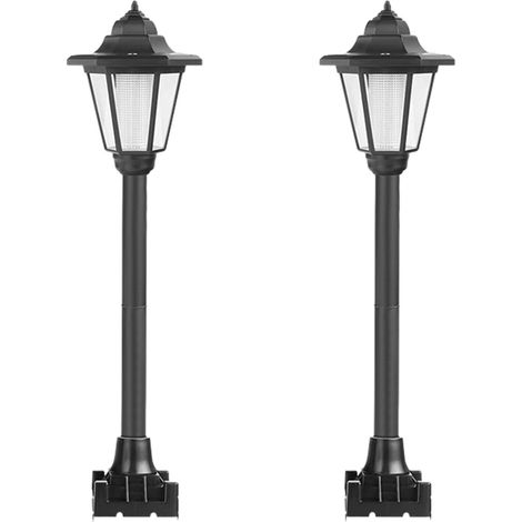 Lampes solaires de jardin extérieures en forme de pavé, éclairage RGB étanche pour la décoration de jardin et éclairage nocturne paysager (1/5)