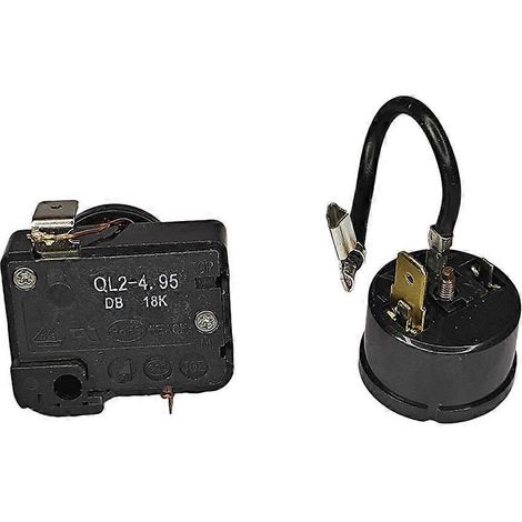 Démarreur robuste pour réfrigérateur-congélateur QL2-4.95, série de démarreurs, protecteur thermique contre les surcharges (1 démarreur QL2-4.95 + 1 protecteur rond à 1 patte) ( )