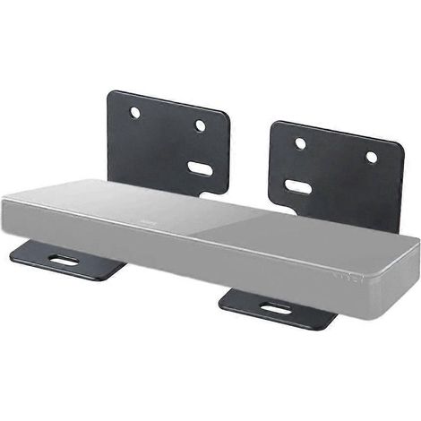 Support mural universel pour barre de son, fixation pour cloison sèche. (1/4)