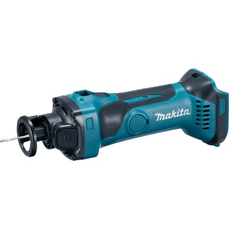 Makita - Taglierina per cartongesso 18 V Li-Ion Ø 6,35 mm senza batteria e caricatore - DCO180Z