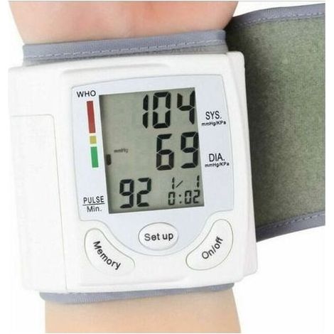 Blutdruckmessgerät fürs Handgelenk – Professionelles, intelligentes Blutdruckmessgerät mit automatischer Bluthochdruckerkennung und Erkennung von Herzrhythmusstörungen (1/5)