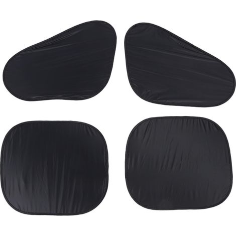 Pare-soleil de fenêtre de voiture, pare-soleil bloquant la lumière, couverture complète universelle pour l'allaitement, la sieste, le sommeil, ensemble de 4 pièces. (1/5)