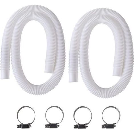 Intex Poolschlauch - 2-teilig - 150 cm - transparentes PVC - 32 mm