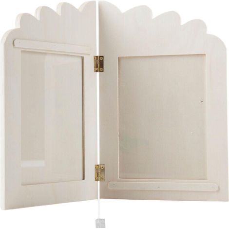 Portafoto doppio per decoupage, 38X29 cm (kit da 5) (1/2)