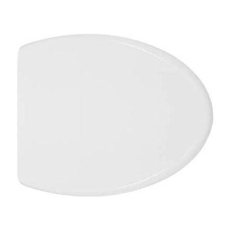 SIÈGE DE WC POUR OLYMPIA CUVETTE AURELIA FORME 4 Dimensions : Blanc - Charnières à boucles