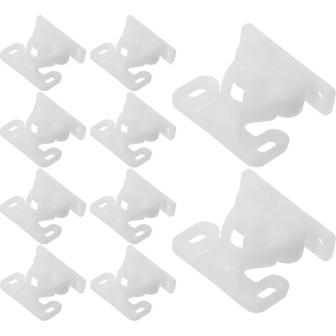 10 Pièces Loquet à Plastique pour Porte (1/5)