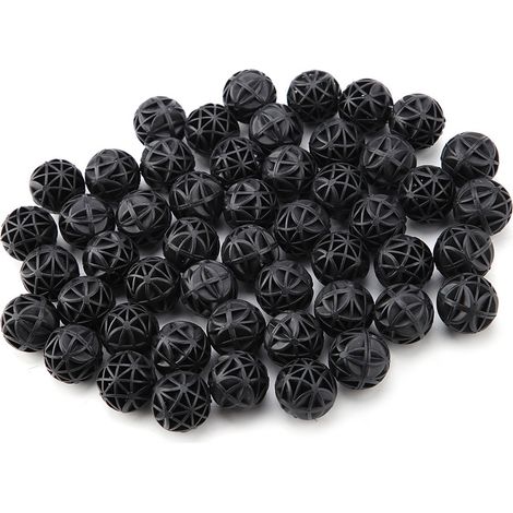 Boules Biologiques avec Coton pour Filtre Aquarium 50 Pièces 16mm -AUTRES