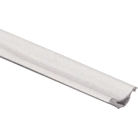 Profilo raccordo igienico rigido - mm.6,4x30x11h. barra mt.2,5 - bianco