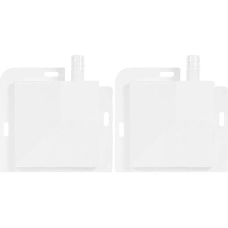 2 pièces Bac de récupération pour climatiseurs Bac de vidange AC avec design en entonnoir Bac de collecte d'eau compatible avec différents modèles de climatiseurs en plastique robuste pour (1/5)