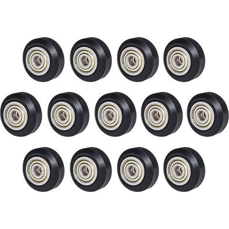 Imprimante 3D Roue POM Poulie Plastique Roulement Linéaire Pour imprimante 3D Creality Ender 3, Ender 3 Pro, Ender 3 V2, CR-10, CR-10S, 13 pièces (1/5)