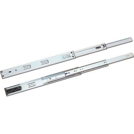 Coulisse à billes push - Course : 356 mm - Longueur : 350 mm - - Coulisse à billes push - Course : 356 mm - Longueur : 350 mm - (1/2)