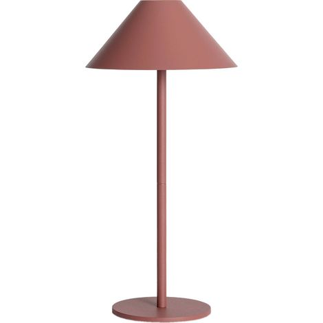 Wireless LED table lamp for indoor/outdoor use terracotta 15x15x32 cm - Adam (1/5)