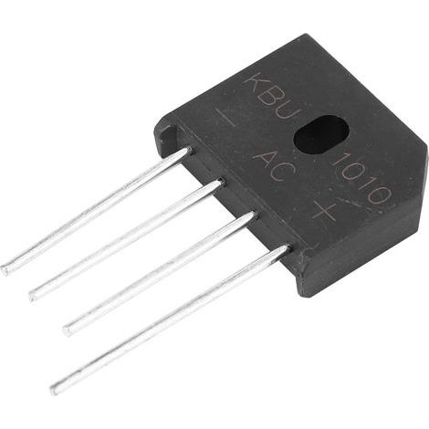 KBU1010 10A 1000V Gleichrichterbrücke für elektronische Schaltungen (10er-Packung) (1/5)