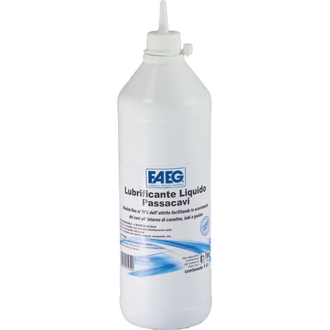 FAEG FG25952 FLACONE EMULSIONE LUBRIFICANTE PER POSA CAVI FLACONE DA 1 LITRO