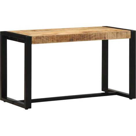 Banc intérieur 80x35x45 cm bois massif de manguier fr9570 - Maison La Vie (1/5)