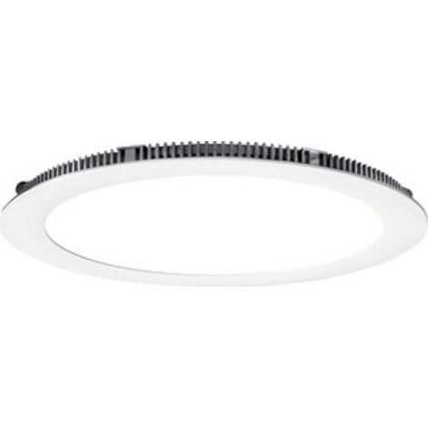 spot encastré rond - aric flat led 20 - 20 watts - 4000 degrés kelvin - blanc - aric 50082 (1/10)