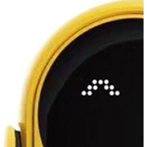 Support chargeur sans fil auto pour téléphone avec pince télescopique automatique station support porte téléphone acier silicone jaune (1/4)