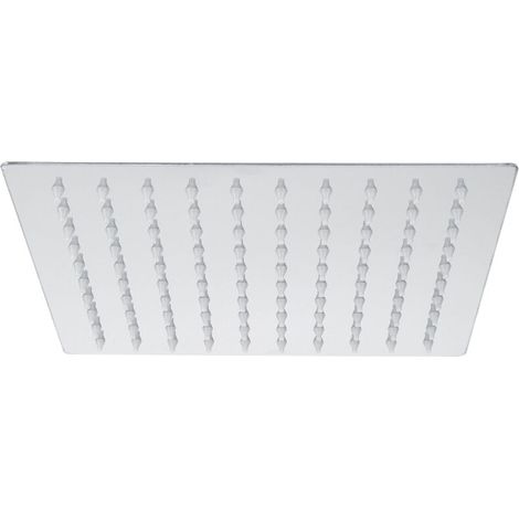 G1/2-Zoll-Edelstahl-Wandgewinde, 8-Zoll-Regenduschkopf, Duschkopf mit Sprühkopf, Badezimmerzubehör, Duschkopf (1/4)