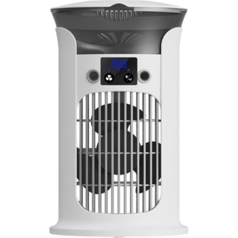 Desktop Air Cooler and Humidifier: Portable and quiet desktop air cooler with misting humidification function (1/4)